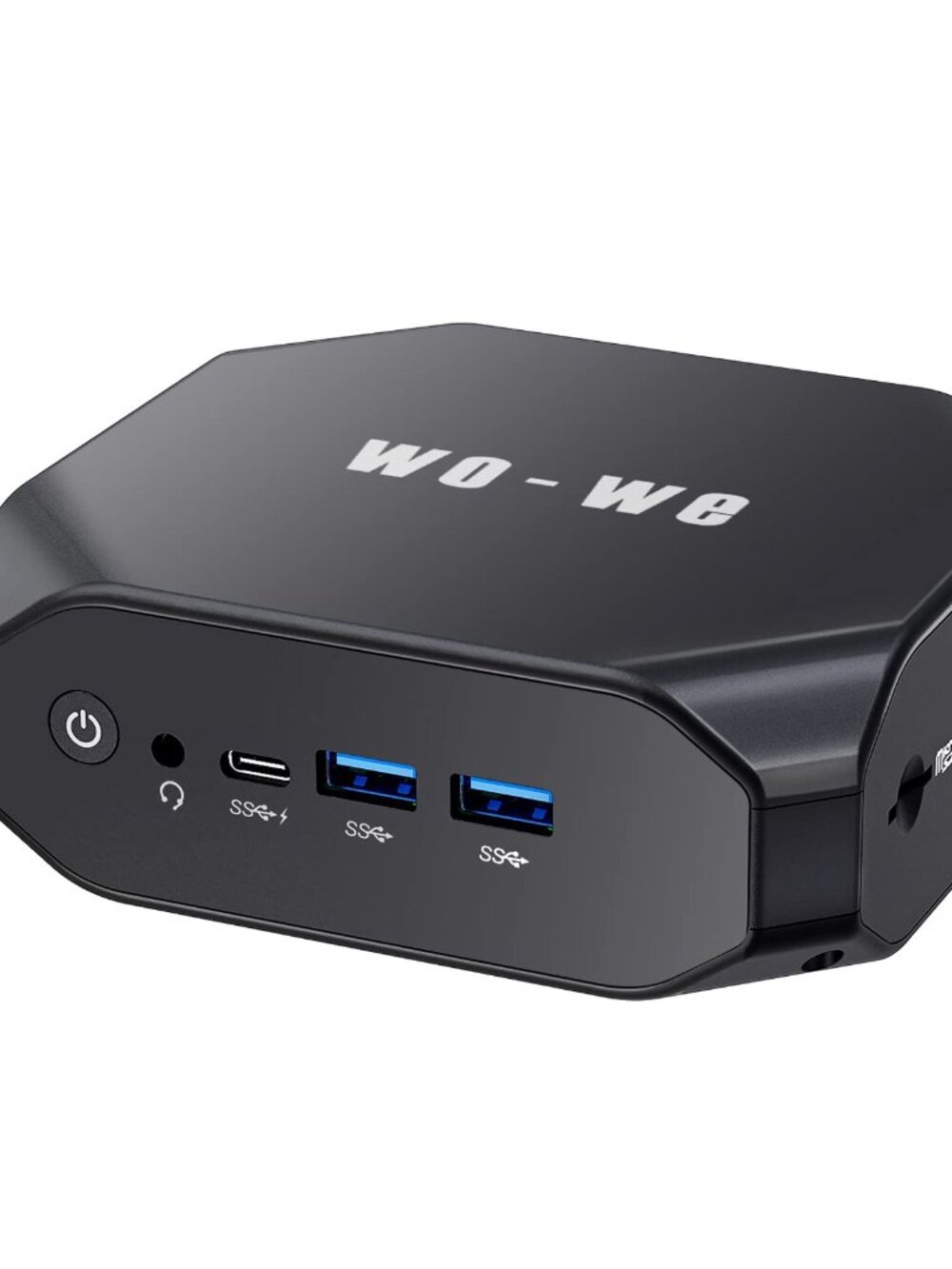 wo-we Mini Gaming PC AMD Ryzen 7 3750H 8GB RAM 256GB SSD WiFi 5